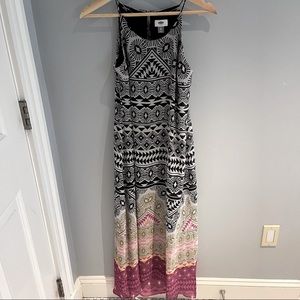 Old Navy Halter Neck Maxi Dress XS